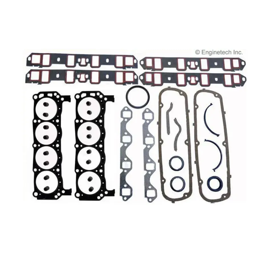 Enginetech F302-6 Ford 302 full gasket set