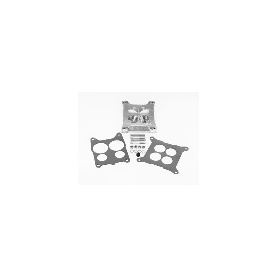 Edelbrock 2696 square-bore to spread-bore adapter