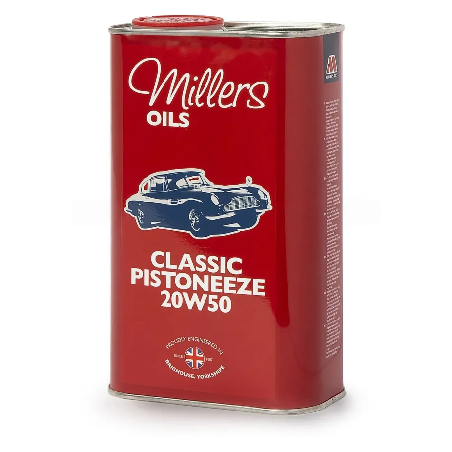 Millers Pistoneeze 20W50 1L – olej klasyczny