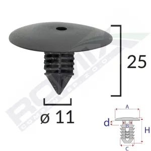 Romix 50129Z – spinka nadkola Renault Dacia