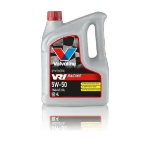 Valvoline 908790 VR1 Racing 5W-50 4 L