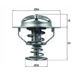 MAHLE TX 114 82D 82°C 64 mm thermostat