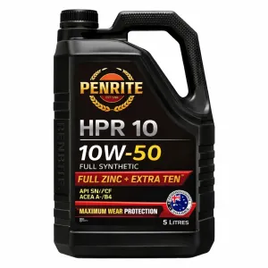 Penrite HPR 10 10W-50 5L Full Zinc