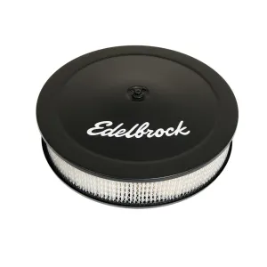Edelbrock, 1223, Pro-Flo air cleaner, 14, 3, black, 5-1/8