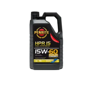 Penrite, HPR 15, 15W-60, full synthetic oil, FULL ZINC, 5 L