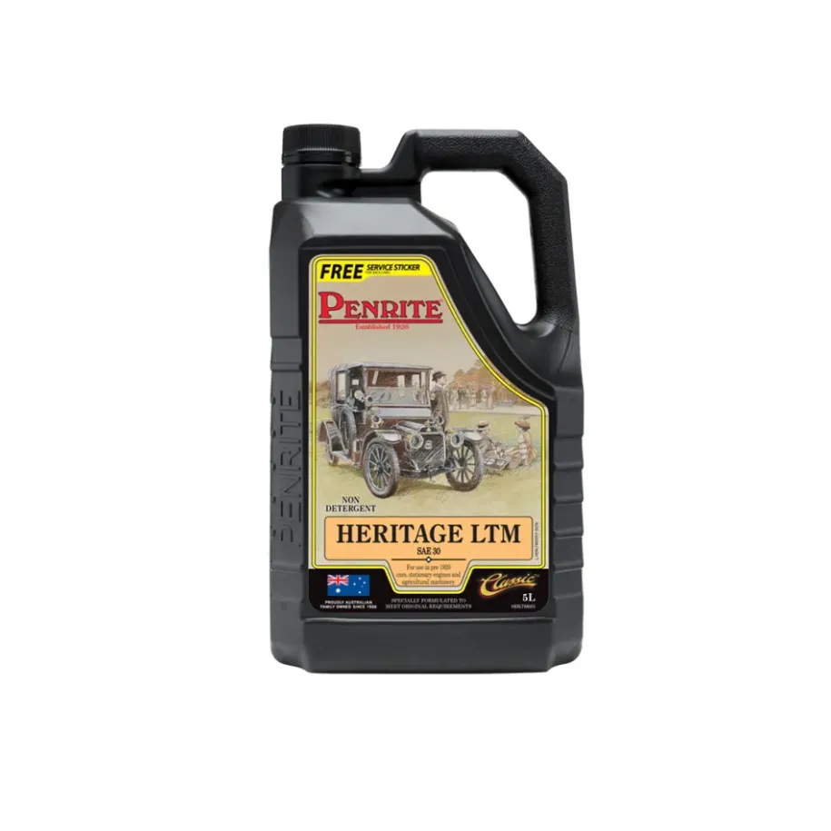 Penrite, Heritage LTM, SAE 30, olej mineralny, non-detergent, 5 l
